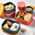 Load image into Gallery viewer, Kids’ Bento Lunch Box – Colorful & Functional