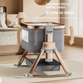 Load image into Gallery viewer, Adjustable Bedside Baby Crib