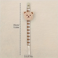 Load image into Gallery viewer, Teddy Pacifier Clip – Soft & Secure