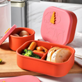 Load image into Gallery viewer, Kids’ Bento Lunch Box – Colorful & Functional