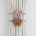 Load image into Gallery viewer, Bear & Daisy Curtain Tiebacks – Soft & Functional