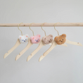 Load image into Gallery viewer, Baby Bear Wooden Hangers
