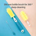 Load image into Gallery viewer, Silicone Bottle Cleaning Brush – Baby & Water Bottles