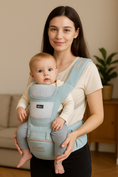 Load image into Gallery viewer, Cotton Storage Four Seasons Ergonomic 6-in-1 Baby Carrier