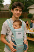 Load image into Gallery viewer, Breathable Cotton Storage Ergonomic 6-in-1 Baby Carrier