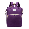 Load image into Gallery viewer, 3-in-1 Diaper Bag with Bed & Bottle Storage
