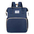Load image into Gallery viewer, 3-in-1 Diaper Bag with Bed & Bottle Storage
