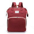 Load image into Gallery viewer, 3-in-1 Diaper Bag with Bed & Bottle Storage
