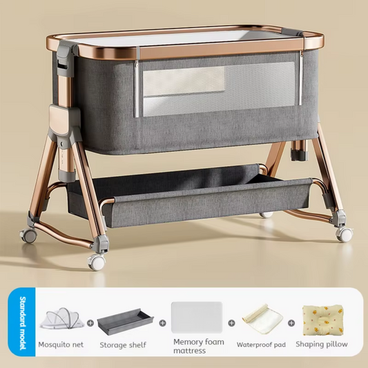 Adjustable Bedside Baby Crib