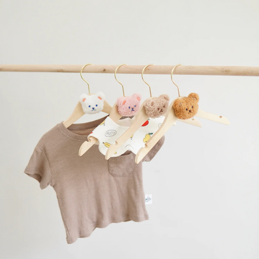 Baby Bear Wooden Hangers