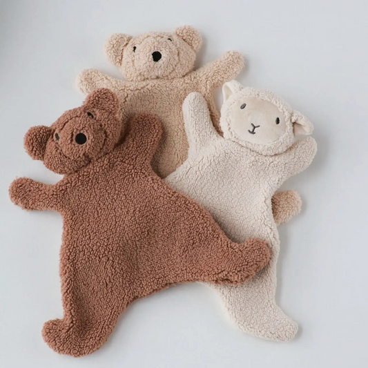 Plush Lamb Security Blanket – Cuddly & Calming