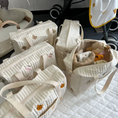 Load image into Gallery viewer, Quilted Animal Baby Travel Bag
