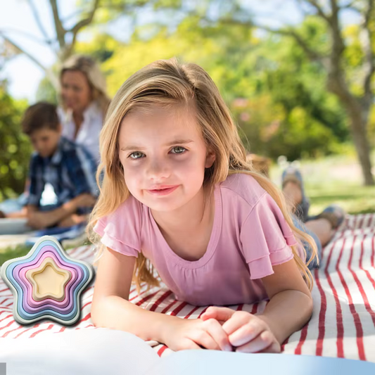 Star Stacking Toy – Soft & Educational