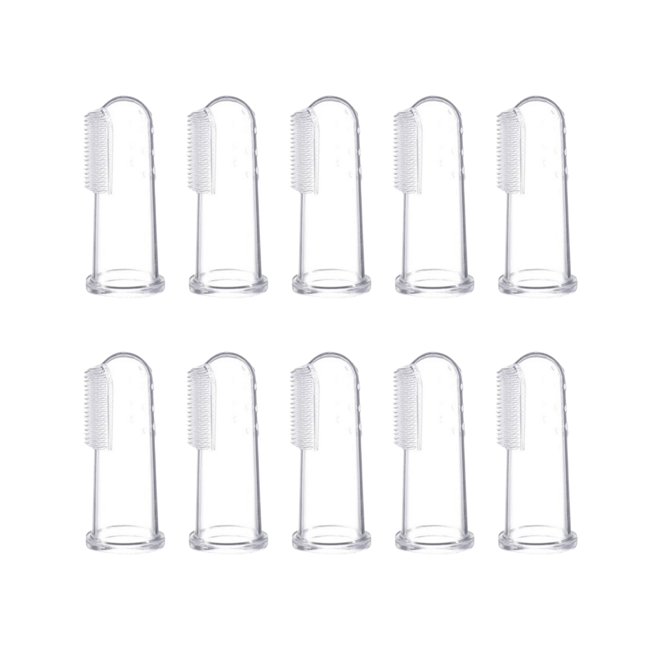 Baby Finger Toothbrush Set with A Travel Case