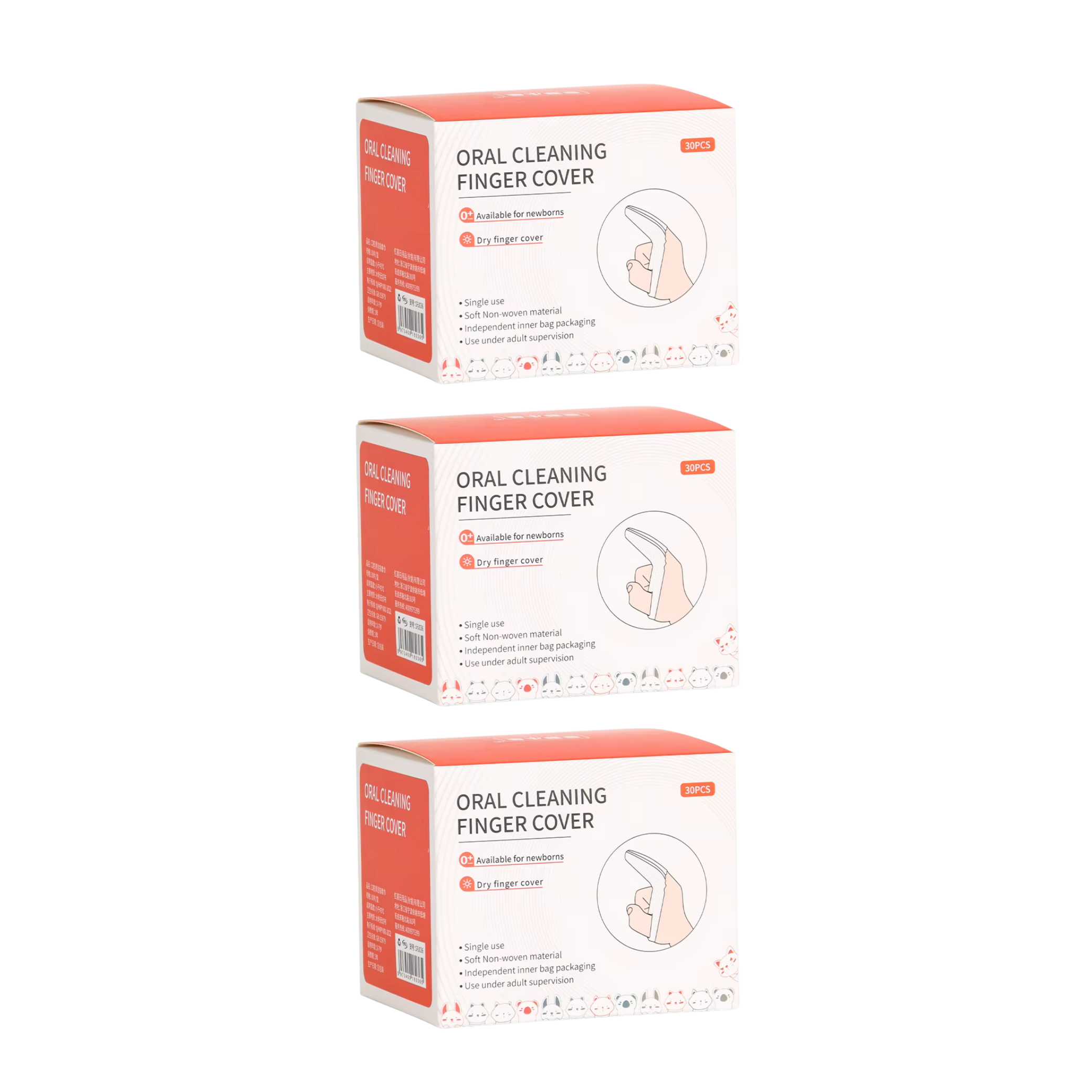 Baby Oral Finger Wipes – 30pcs Box