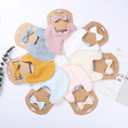 Load image into Gallery viewer, Cotton Baby Bib & Bow Set
