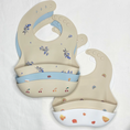 Load image into Gallery viewer, Silicone Baby Bib – Mess-Free & Cute
