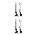 Load image into Gallery viewer, Bunny Spoon & Fork Set with Travel Case
