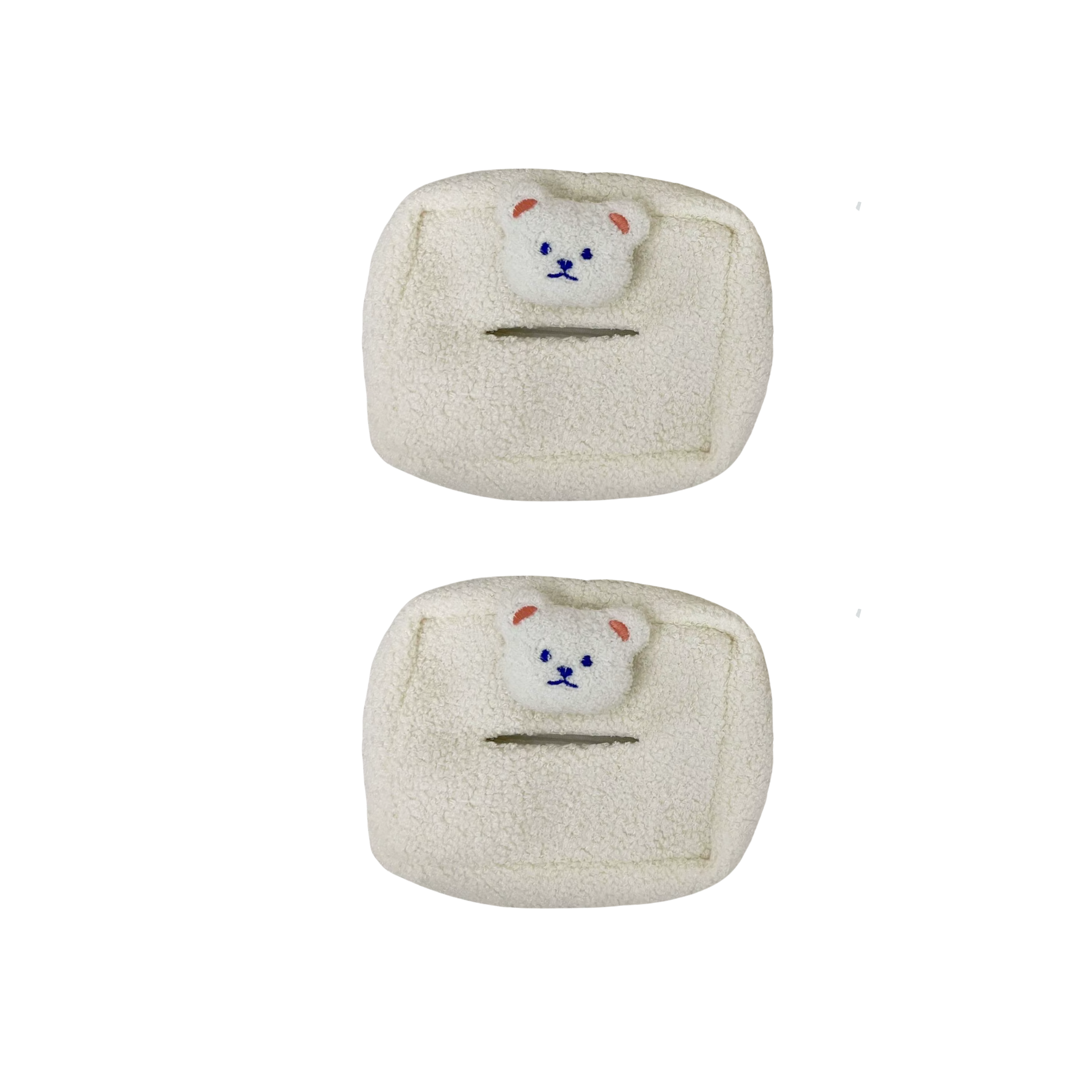 Plush Bear Tissue Holder – On-the-Go Cute Convenience