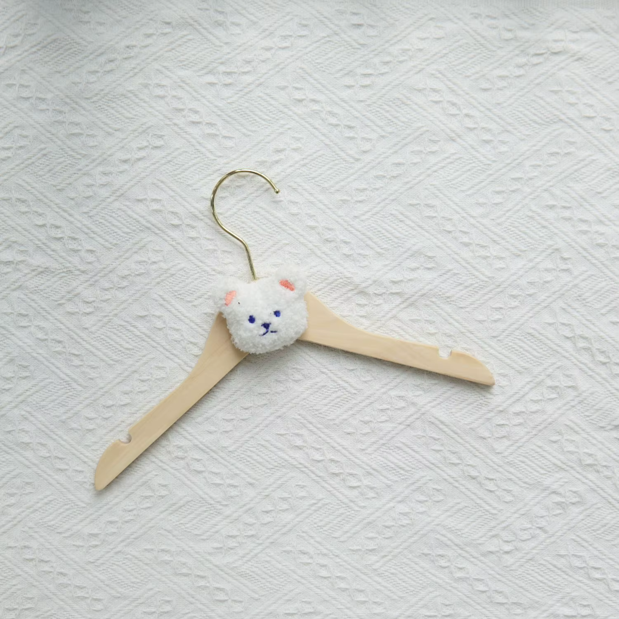 Baby Bear Wooden Hangers