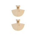 Load image into Gallery viewer, Bear Ear Baby Rain Cape
