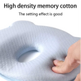 Load image into Gallery viewer, Baby Head Shaping Pillow – Memory Foam Support
