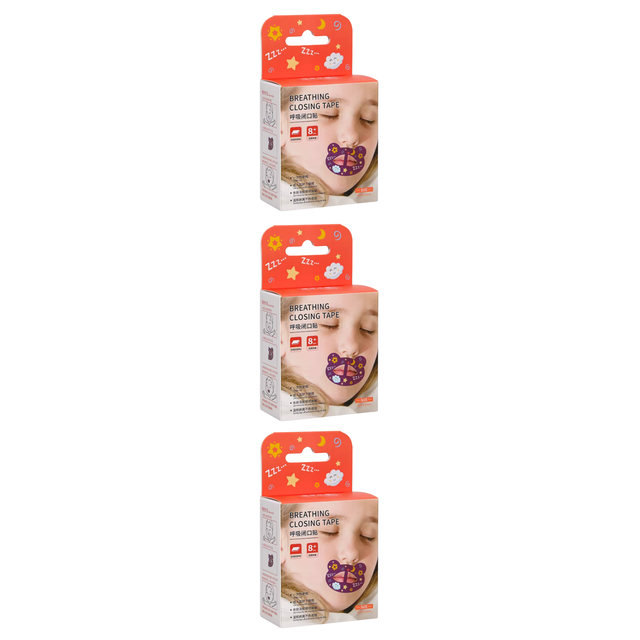 Lip-Shaped Sleep Patch – Breathable & Safe