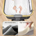Load image into Gallery viewer, 3-in-1 Convertible Baby Bassinet with Wheels – Gray
