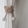 Load image into Gallery viewer, Bear & Daisy Curtain Tiebacks – Soft & Functional
