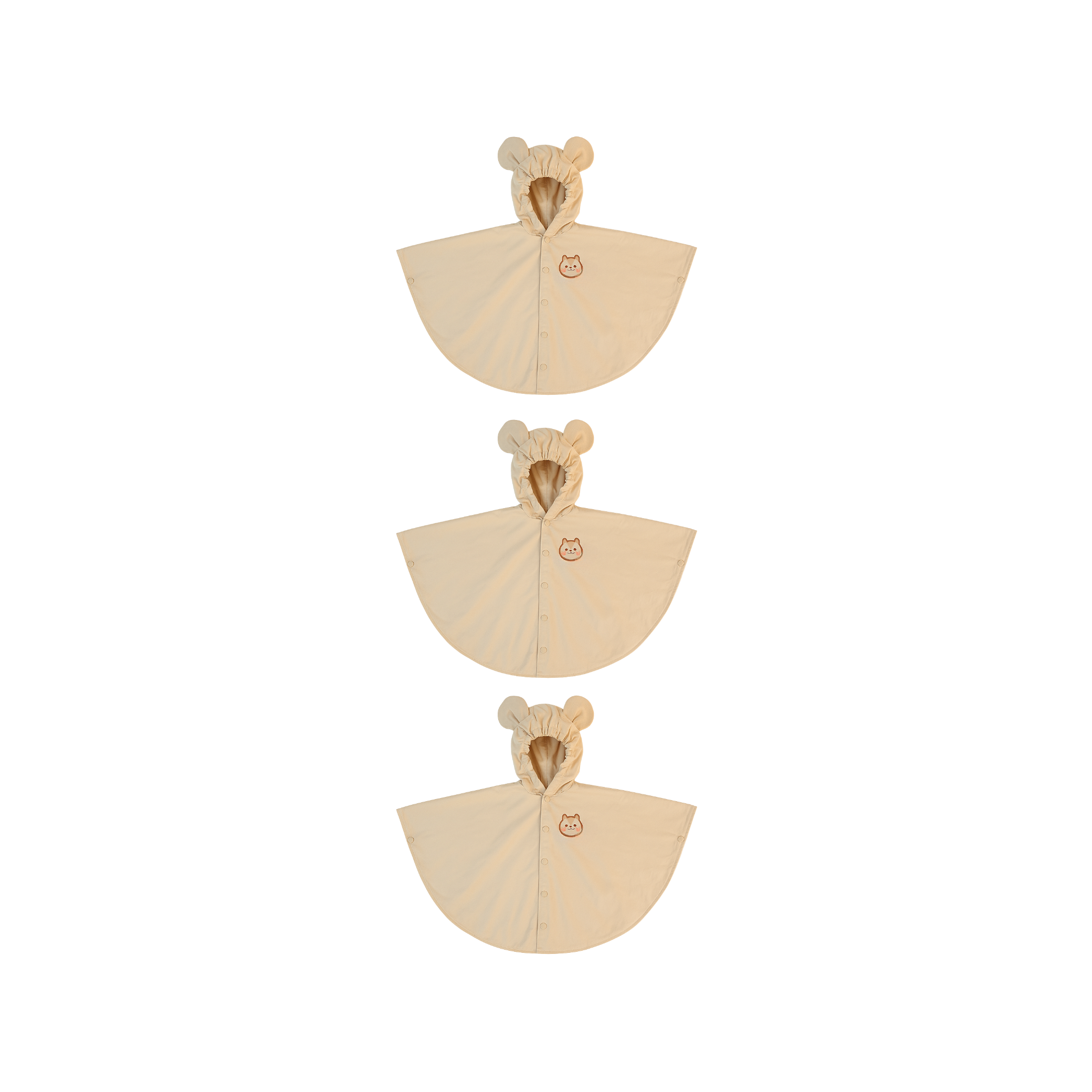 Bear Ear Baby Rain Cape