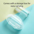 Load image into Gallery viewer, Baby Finger Toothbrush Set with A Travel Case
