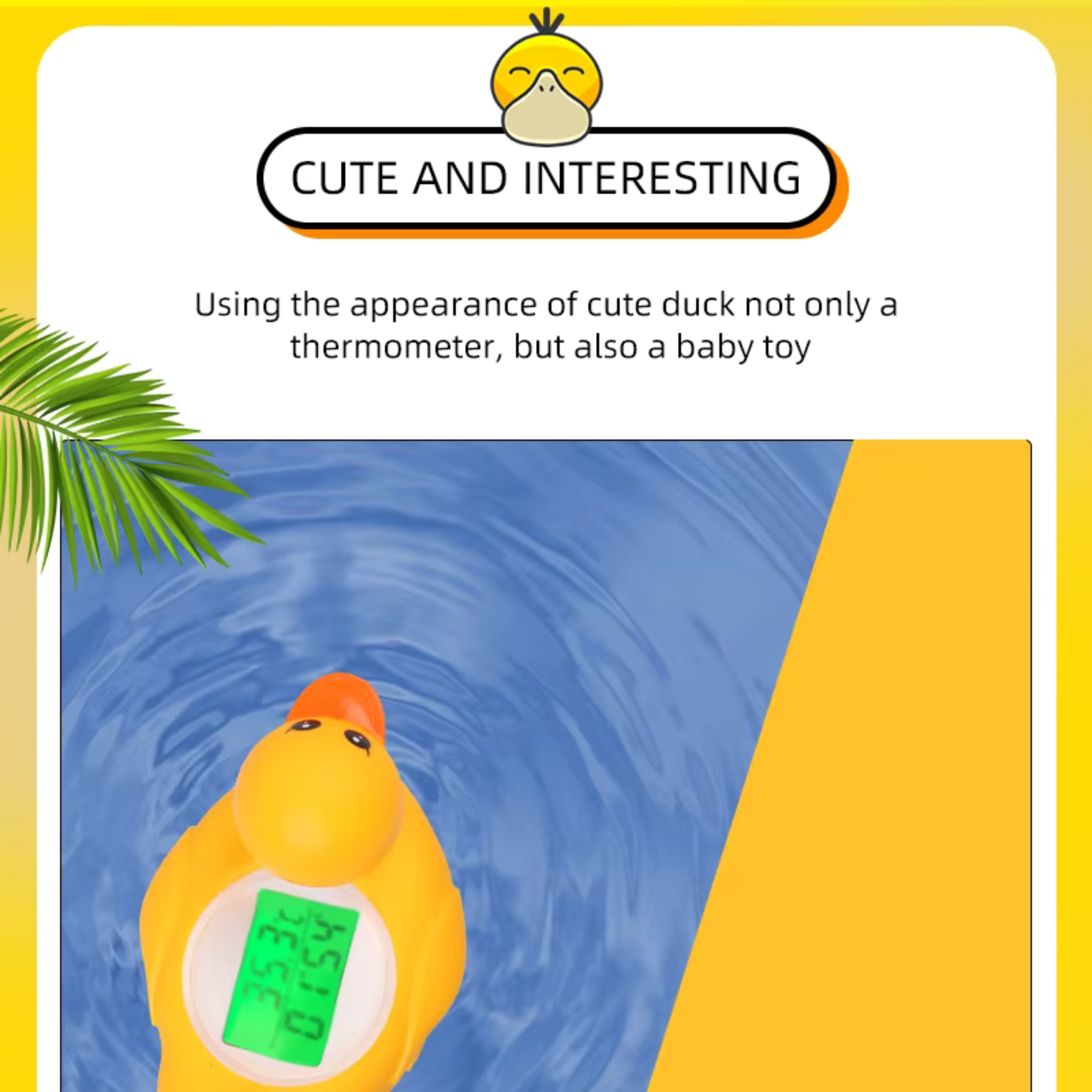 Baby Bath Thermometer – Cute & Accurate