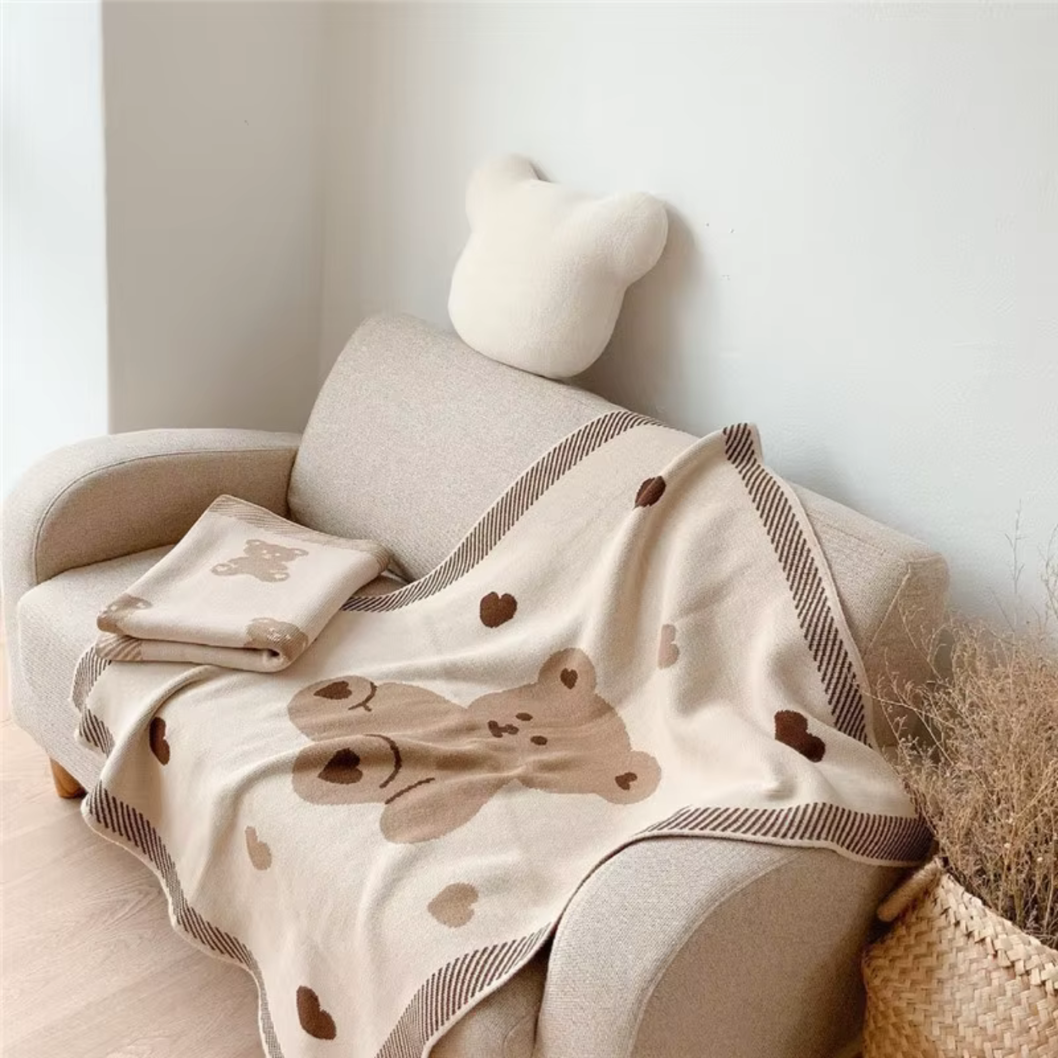 Soft Knit Baby Blanket – Cozy & Gentle