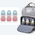 Load image into Gallery viewer, 3-in-1 Diaper Bag with Bed & Bottle Storage
