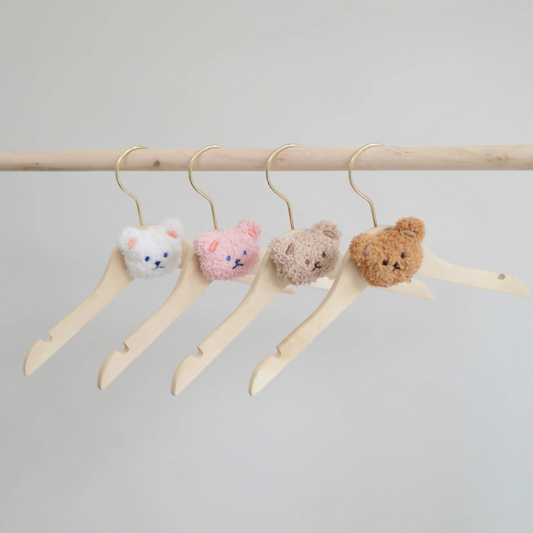 Baby Bear Wooden Hangers