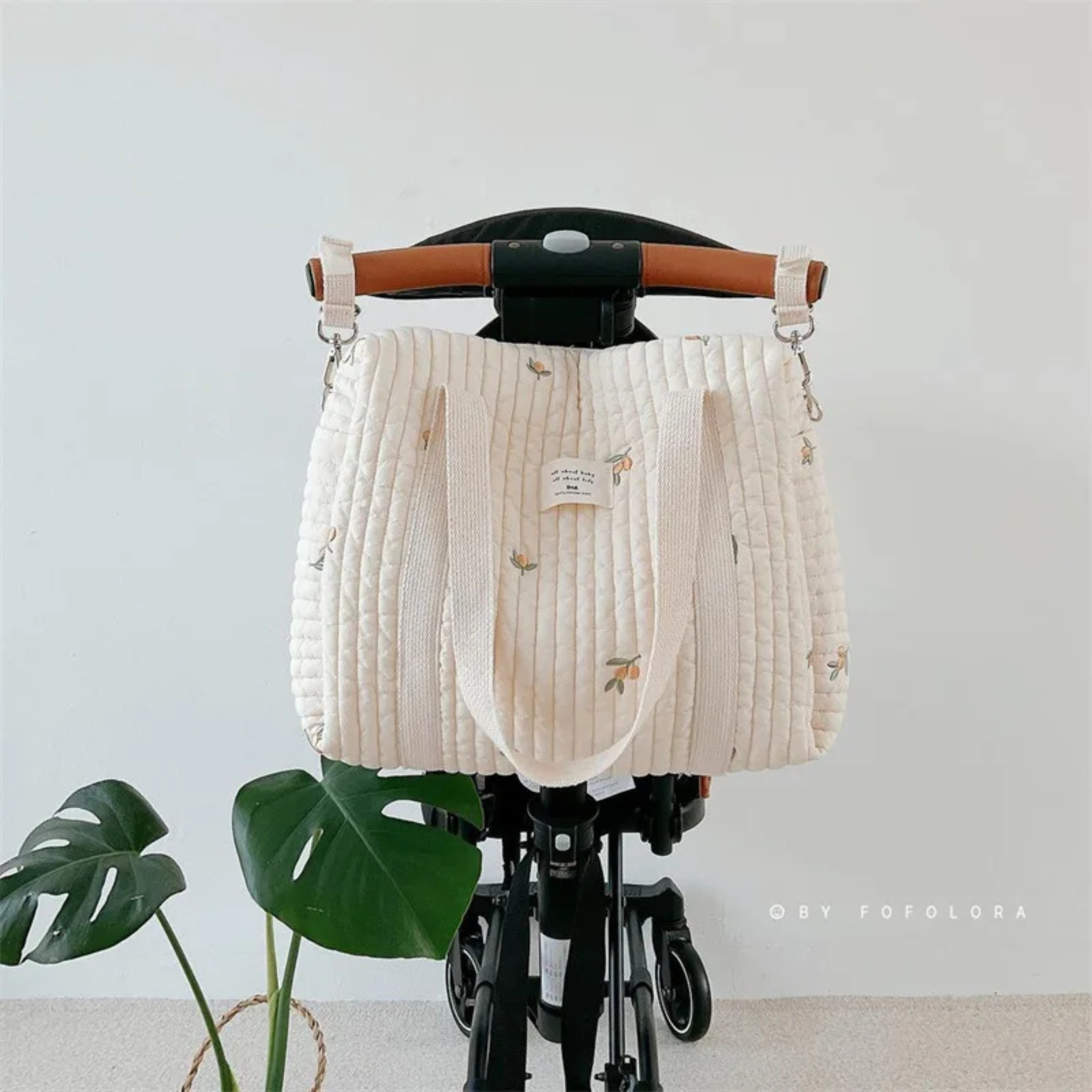 Quilted Animal Baby Travel Bag