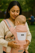 Load image into Gallery viewer, Cotton Storage Four Seasons Ergonomic 6-in-1 Baby Carrier
