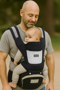 Load image into Gallery viewer, Cotton Storage Four Seasons Ergonomic 6-in-1 Baby Carrier

