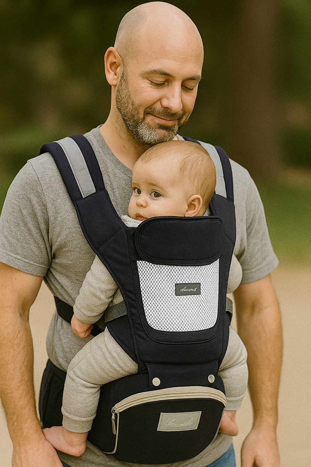 Cotton Storage Four Seasons Ergonomic 6-in-1 Baby Carrier