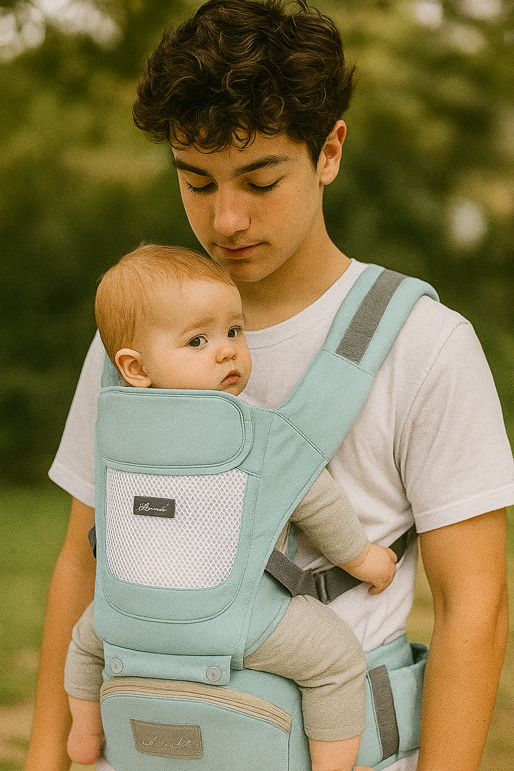 Cotton Storage Four Seasons Ergonomic 6-in-1 Baby Carrier