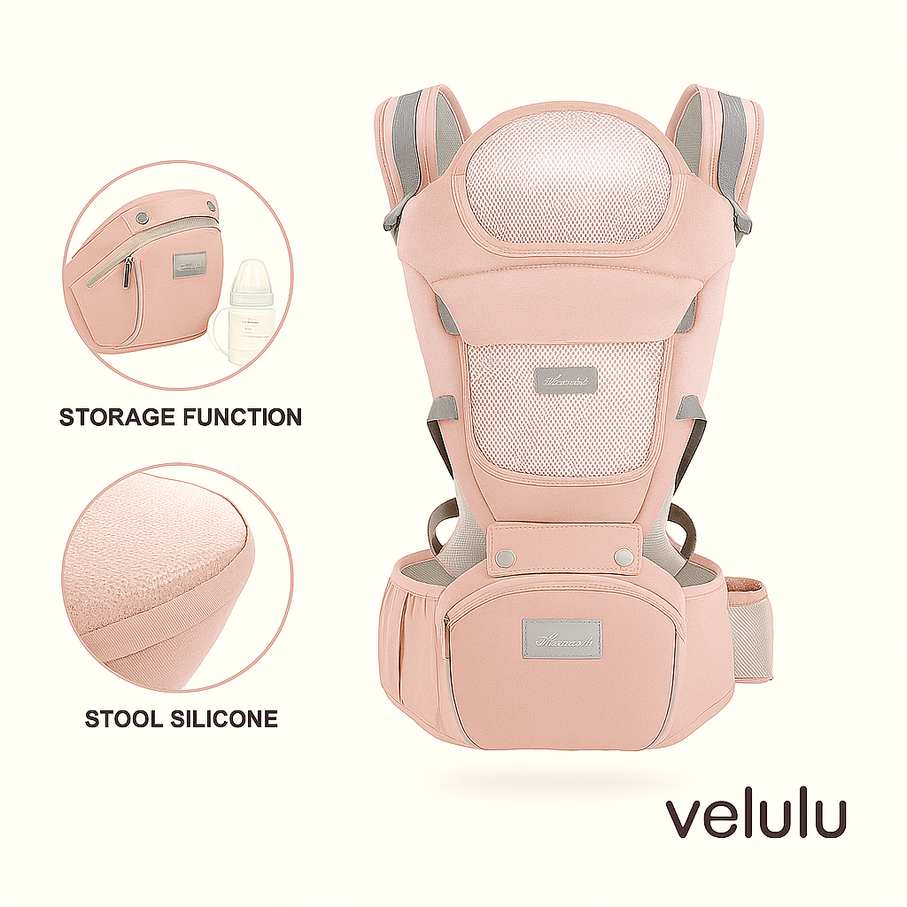 Cotton Storage Four Seasons Ergonomic 6-in-1 Baby Carrier