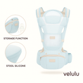 Load image into Gallery viewer, Breathable Cotton Storage Ergonomic 6-in-1 Baby Carrier
