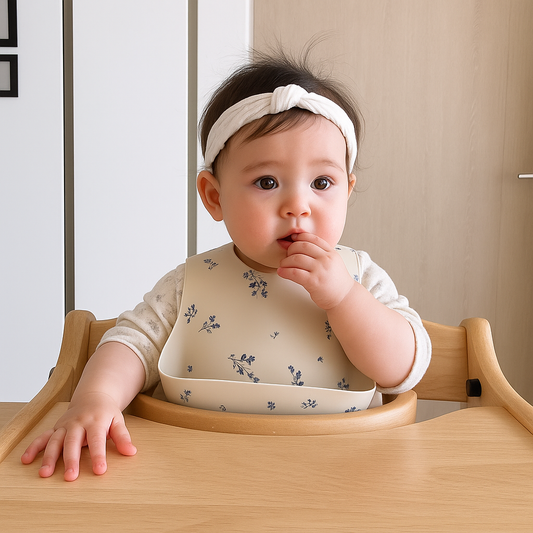 Silicone Baby Bib – Mess-Free & Cute